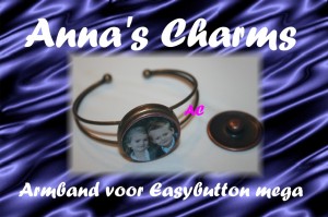 Armband voor MEGA Easybutton drukker BRONS